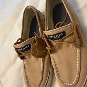 Sperry Men's Light Brown Boat Shoes